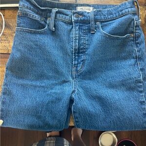 Madewell Vintage Blue Denim jeans
